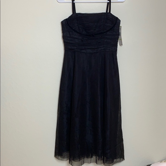 NWT Evan Picone Little Black Dress - Picture 2 of 14